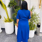 Royal Blue Women Dress