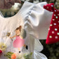 Hand painted birthday dress for baby Girl