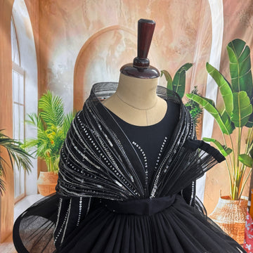 Black Corded Dress