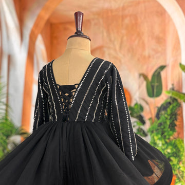 Black Handmade Dress