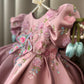 Pink 3 D Butterfly Dress