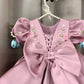 Pink 3 D Butterfly Dress