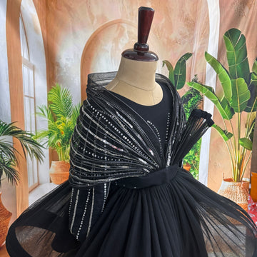 Black Corded Dress