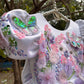 White Handmade Emblished Dress