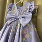 Lavender Hand Crafted Dress