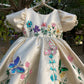 Crème Hand Embroidered Dress