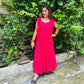 Pink colour Dress