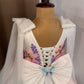 Beautiful White colour Handwork Dress
