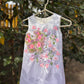 White colour Hand work dress