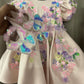 Handwork Beautiful birthday dress for baby Girl