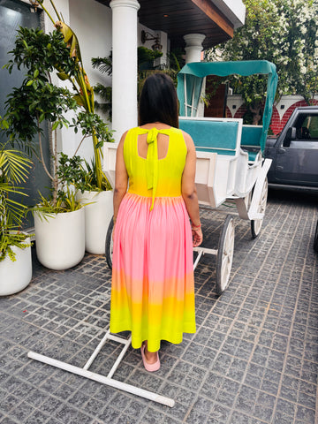 Ombré Women Maxi Dress