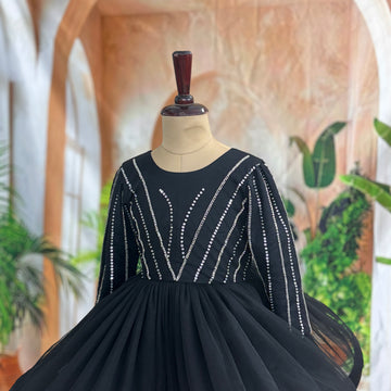 Black Handmade Dress