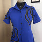 Beautiful women Blue colour modern design long shirt