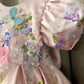 Pink Hand Crafted Birthday Dress
