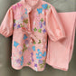 Peach Baby Girl Co-ord Set