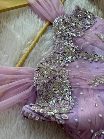 Lavender Handmade Dress