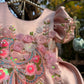 Peach Big Butterfly Dress