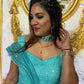 Green Party wear dress