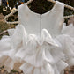 White Ruffles Dress