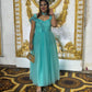 Green Party wear dress