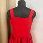 Red Bow Style Dress for women