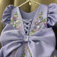 Lavender Hand Crafted Dress
