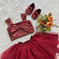 Crop Top with Tulle Skirt Set