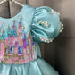 Green Hand Painted Dress