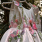 White Handmade Designer Dress