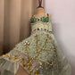 Green Handmade Ball Gown