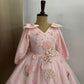Baby Pink Handmade Dress