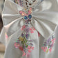 White Multi Color Handmade Dress