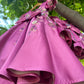 Pink Handmade Mother Daughter Dress Combo