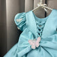 Green Hand Painted Dress
