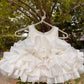 White Ruffles Dress