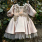 Beautiful Shampiaon colors baby dress for baby Girl