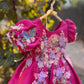 Pink Handmade Dress