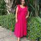 Pink colour Dress
