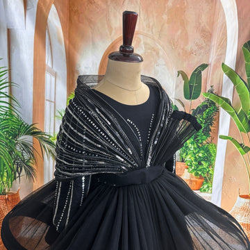 Black Corded Dress