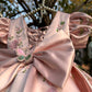 Peach Big Butterfly Dress