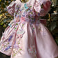 Pink Hand Crafted Birthday Dress