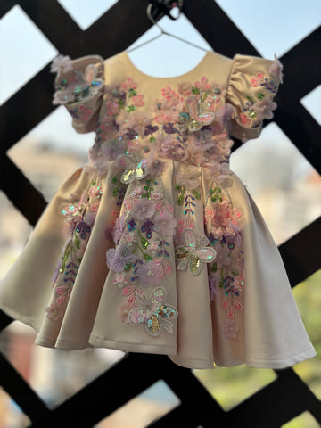 Beautiful Handwork dress for baby girl