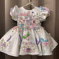 White Hand Crafted Dress