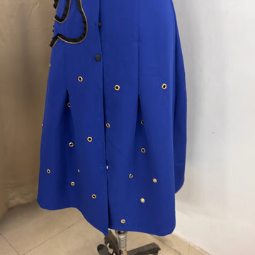 Beautiful women Blue colour modern design long shirt
