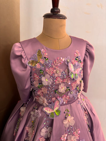 Lavender Handmade Dress