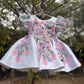 White Handmade Emblished Dress