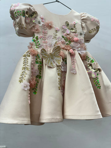 Peace Birthday Dress for baby