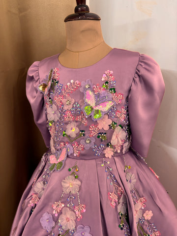 Lavender Handmade Dress