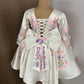 Beautiful Hand work of white colour
