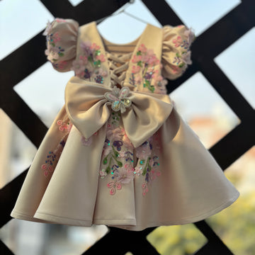 Beautiful Handwork dress for baby girl